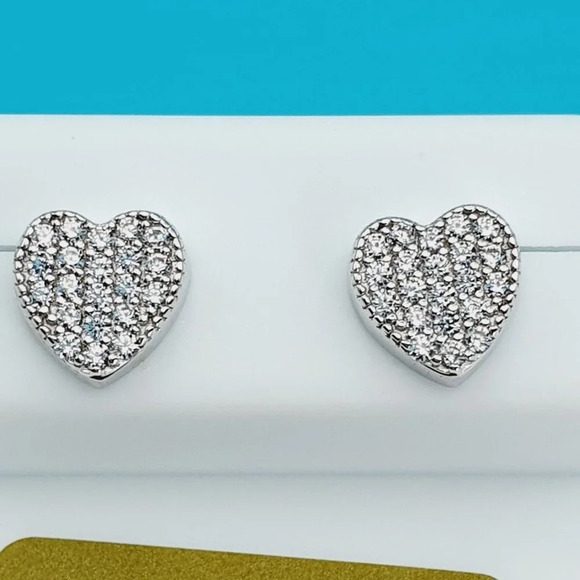 925 Sterling Silver CZ Beautiful Earrings for Women, 1USPAR4215 - Picture 8 of 11